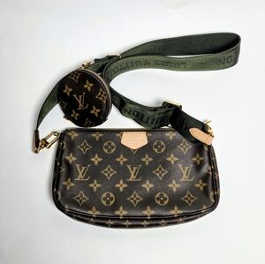 LOUIS VUITTON Multi Pochette Crossbody Bag In Monogram